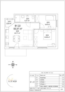 Mieszkanie B1.22
